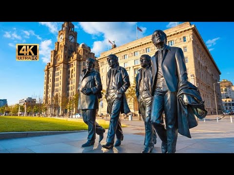 LIVERPOOL WALKING TOUR ENGLAND PART 1