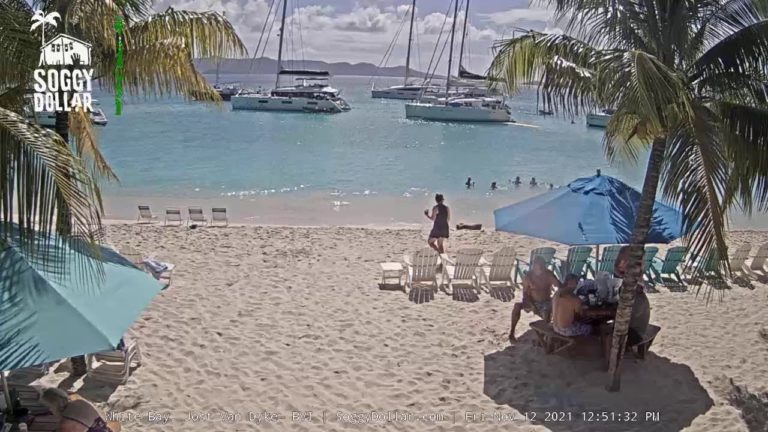 Soggy Dollar Bar Live Webcam – Jost Van Dyke, British Virgin Islands