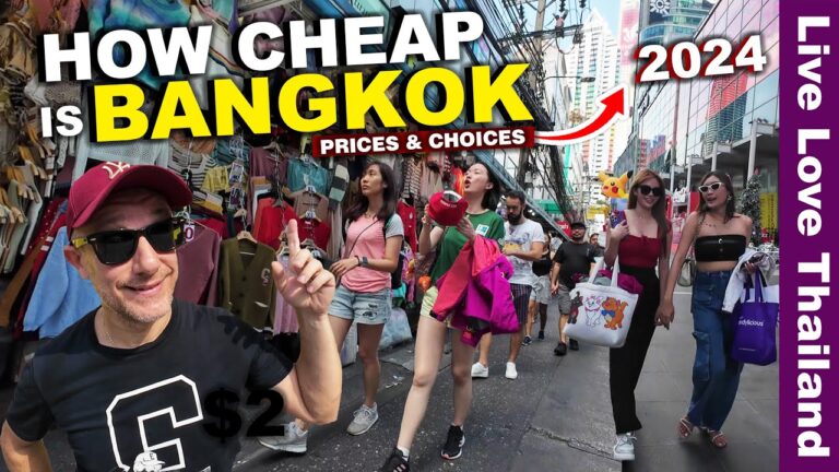 How Cheap Is BANGKOK Now | Prices & Choices | Best Markets Holiday Version #livelovethailand