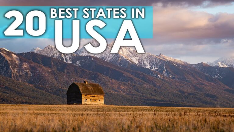 Top 20 Best States in USA to Travel 2024