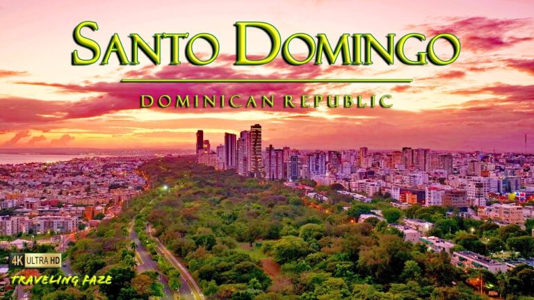 Santo Domingo, Dominican Republic 4K ~ Travel Guide (Relaxing Music)