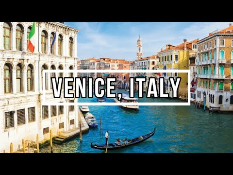 Venice, Italy | Beautiful Scenery | Aerial Drone Tour 4K