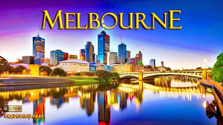 Melbourne, Australia 4K ~ Travel Guide (Relaxing Music)