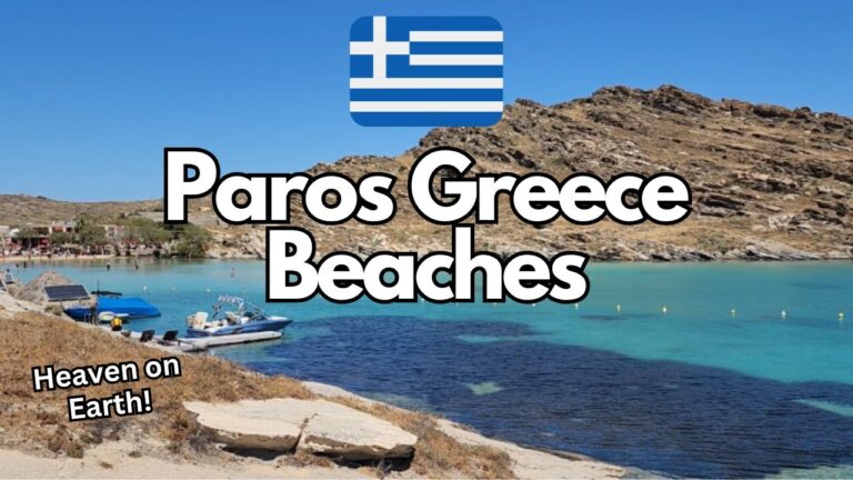 Paros Island Monastiri Beach! Travel Guide to Paros Greece!