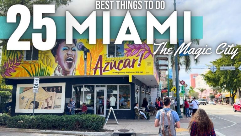 Best Things To do in Miami Florida 2024 4K