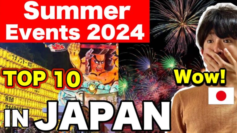 JAPAN UPDATED | Top 10 Must-See Japanese Summer Events in 2024 | Firework Festival | Date & location