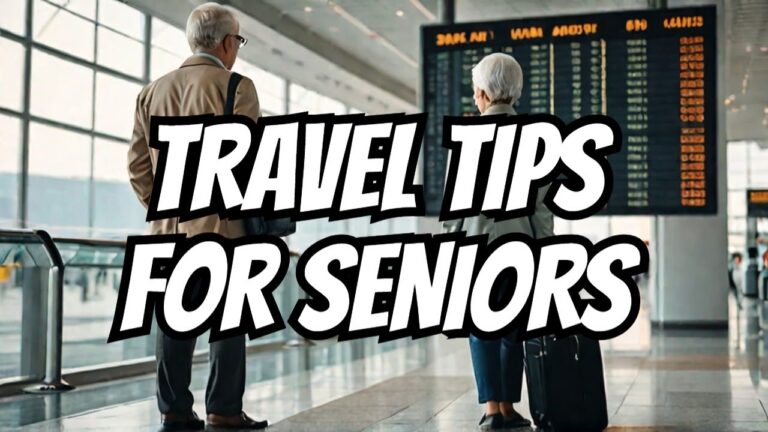 Senior Travelers’ Guide: Top 10 Must-Know TIPS