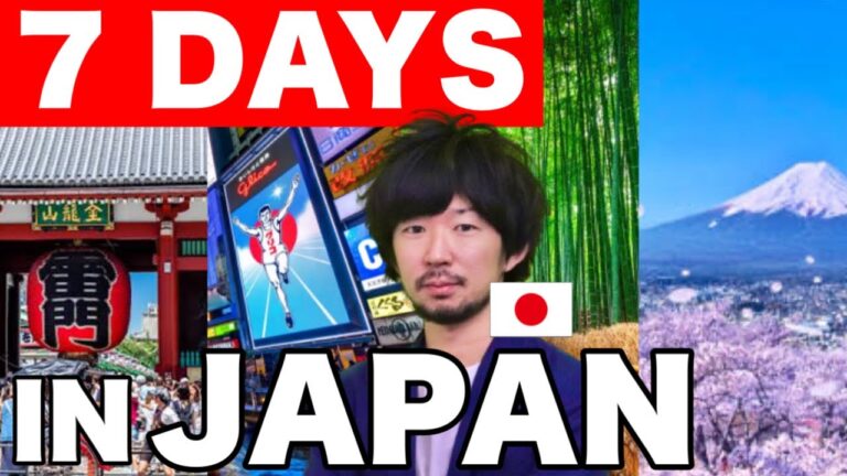 Japan Travel Planning Made Easy: 7-Day Itinerary for First-Timers on a Budget 🇯🇵 JAPAN