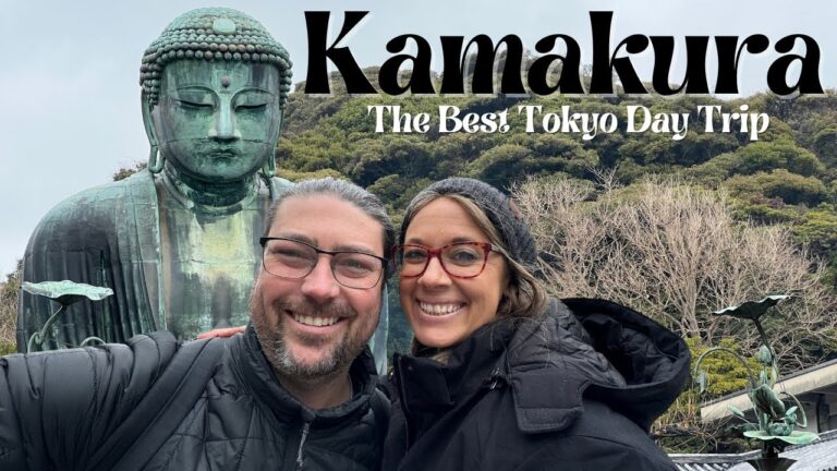 The BEST Day Trip From Tokyo KAMAKURA! Delicious Food🇯🇵