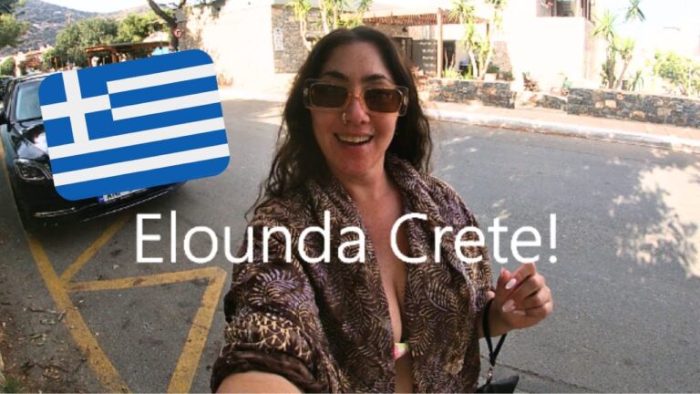 Elounda Crete! Walking Tour! Elounda Kreta! Elounda Greece! Creta!