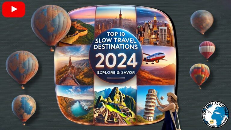 Top 10 Destinations for Slow Travel in 2024 | Immersive & Leisurely Travel Experiences