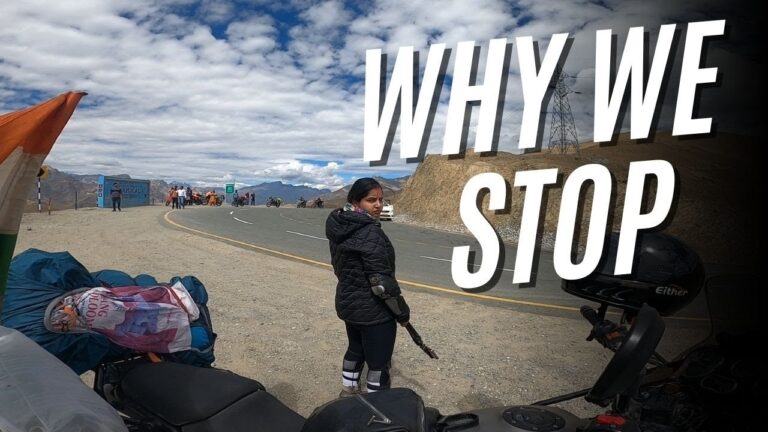 why we stop between the trip😱😨 #explore #ladakh #adventure #travel #ladakhtrip #explore