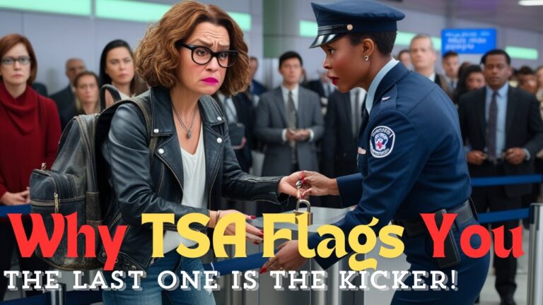 Why TSA Flags You – Worst Things To Wear Through Airport Security (The last one is a huge red flag!)