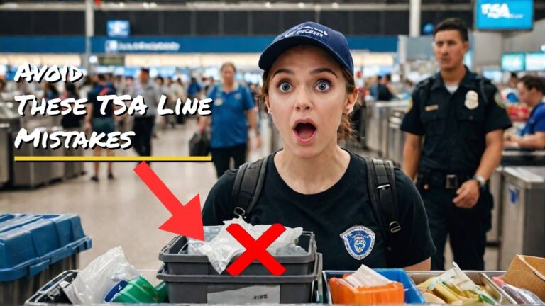 Never Make These TSA Line Mistakes (Mistake #13 is a Shocker!)