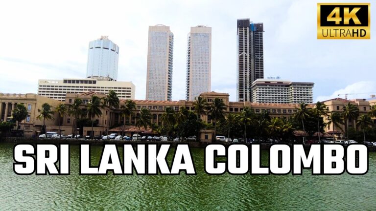 Colombo Sri Lanka: A 4K Journey Through Day & Night