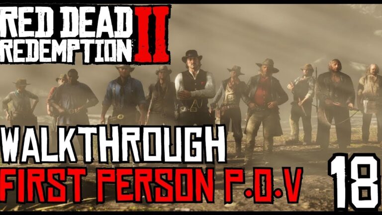 Red Dead Redemption 2 Walkthrough First Person P.O.V (Collecting Money For Tahiti oh and Kieran..)18