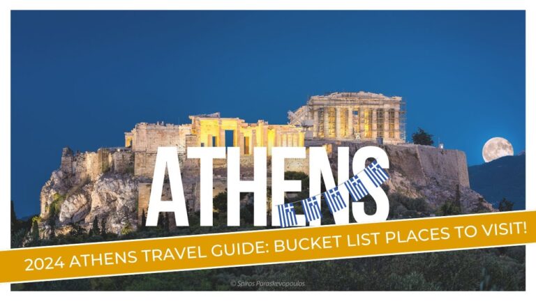 Bucket List Places To Visit In Athens, Greece 4K | 2024 Travel Guide! Top Things to do in Athens!