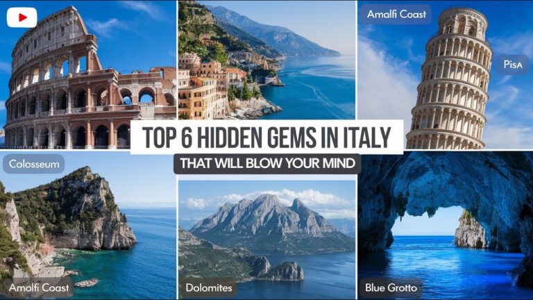 Top 6 Hidden Gems in Italy That Will Blow Your Mind #travelandadventures