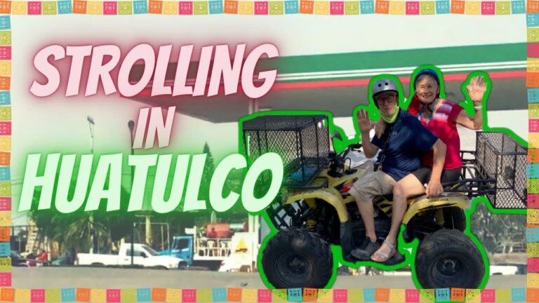 Strolling in Huatulco: Food Shopping and Eating  Amazing Seafoods  in a Tropical Beach Town!