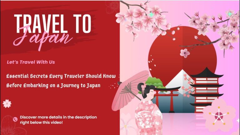 Travel Tips Japan 2024: Must-Know Hacks for an Unforgettable Adventure!