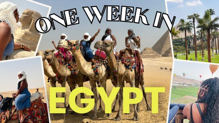 EGYPT: FULL ITINERARY| HOTELS, FLIGHTS, PYRAMIDS, TEMPLES! | TRAVEL AS A FEMALE| Part 1